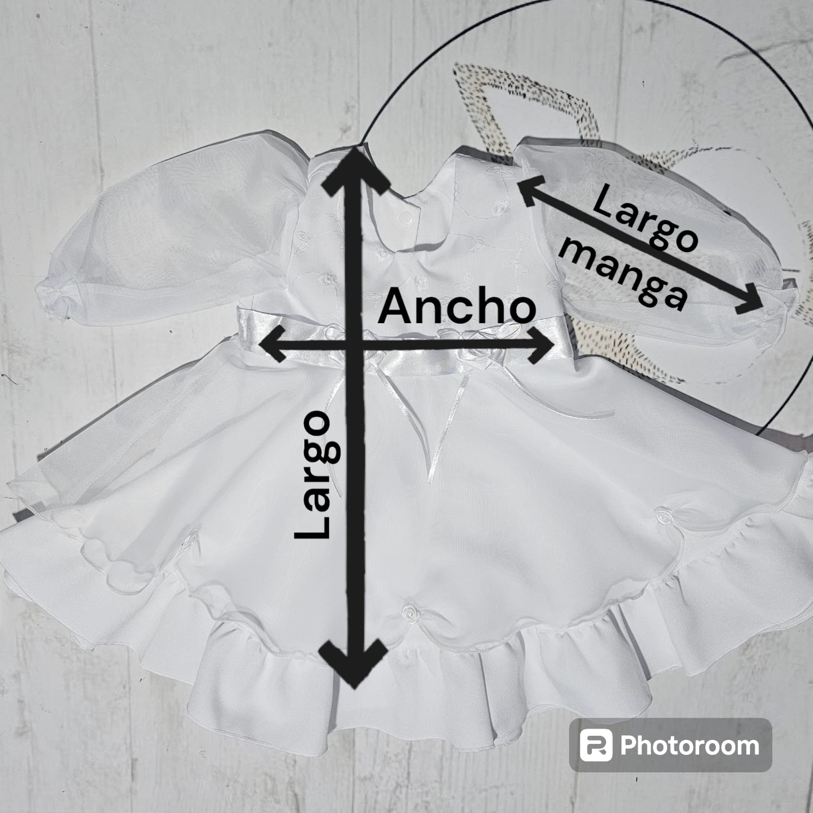 VESTIDO DE BEBA 